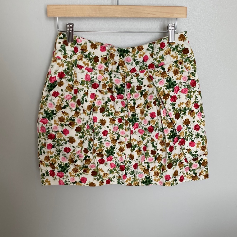 2/$30 ❤️ xxi, Forever 21 ❤️ spring ❤️ Date Night ❤️ skirt, white floral, large